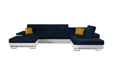 Sovesofa 4-seters U-formet 345x202 cm - Møbler - Sofaer - Sovesofaer - Sovesofa divan