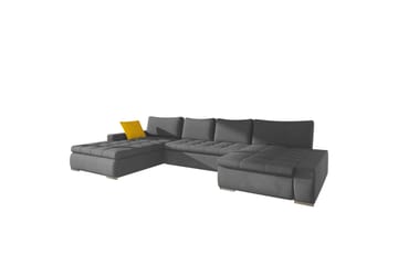 Sovesofa Dobbeldivan Mojen 4-seters 340x140 cm U-formet