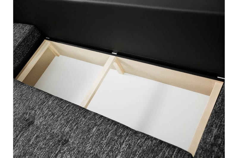 Sovesofa Dobbeldivan Mojen 4-seters 340x140 cm U-formet - Grå - Møbler - Sofaer - Sovesofaer - Sovesofa divan