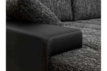 Sovesofa Dobbeldivan Mojen 4-seters 340x140 cm U-formet - Grå - Møbler - Sofaer - Sovesofaer - Sovesofa divan