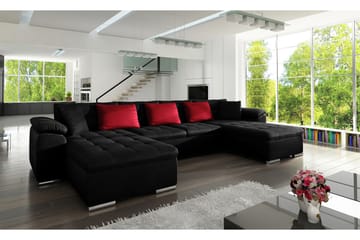 Sovesofa Dobbeldivan Orduna 4-seters 315x130 cm U-formet