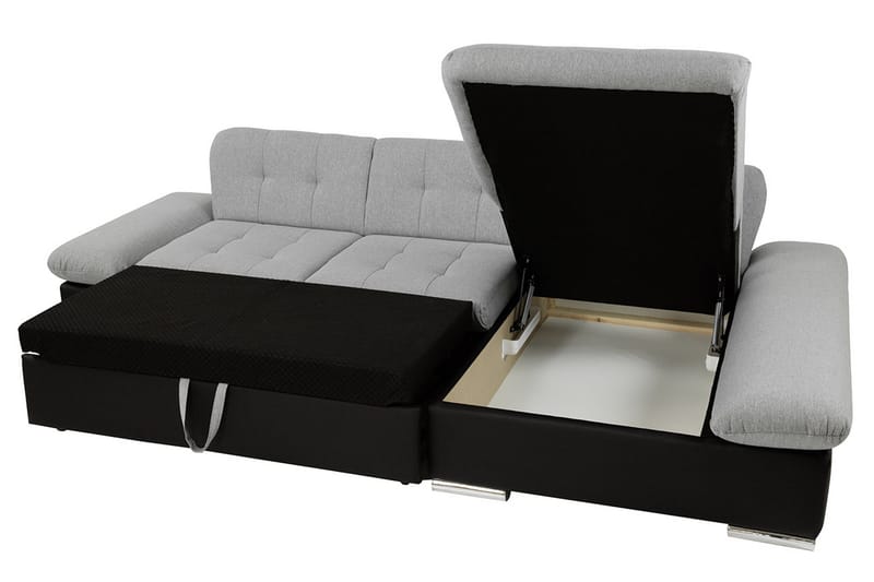 Sovesofa m. Divan Beraka L-formet - Sovesofa divan