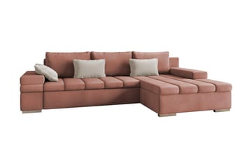 Sovesofa m. Divan Consuelo 3-seters L-formet