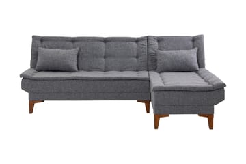 Sovesofa m. Divan Longburn 4-seters 107x205