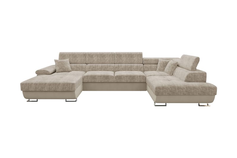 Sovesofa m. Divan og sjeselong Oertel - Sovesofa divan