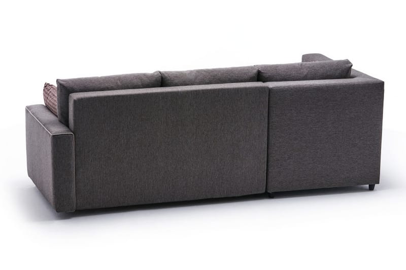 Sovesofa m. Divan Windwhistle 4-seters 200x150 - Brun - Sovesofa divan