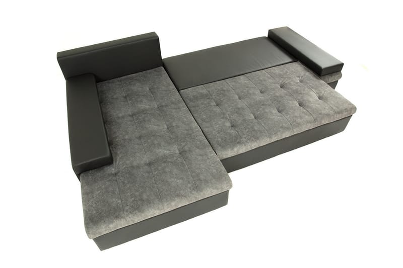 Sovesofa med divan - Gul - Sovesofa divan