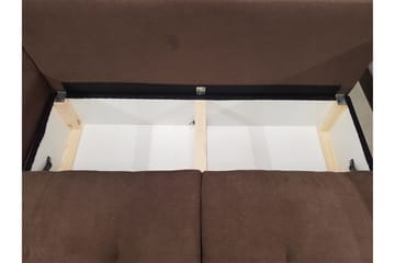 Sovesofa med divan - Gul - Møbler - Sofaer - Sovesofaer - Sovesofa divan