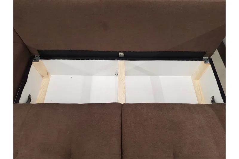 Sovesofa med divan - Svart - Møbler - Sofaer - Sovesofaer - Sovesofa divan