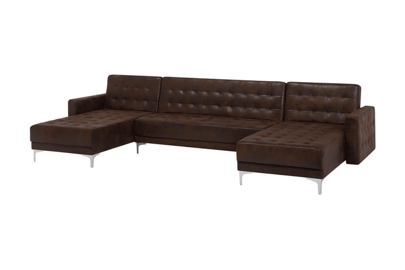 Sovesofa Westerleigh med Divan - Brun - Møbler - Sofaer - Sovesofaer - Sovesofa divan