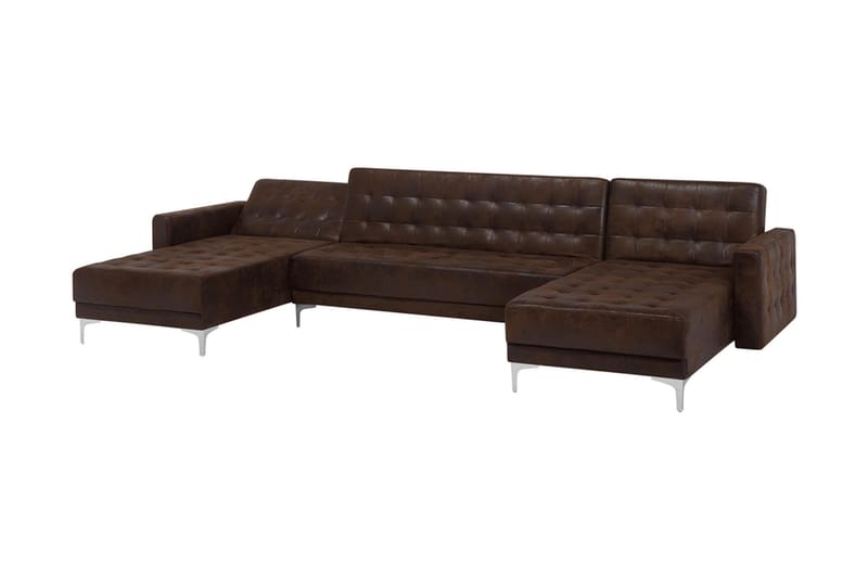 Sovesofa Westerleigh med Divan - Brun - Møbler - Sofaer - Sovesofaer - Sovesofa divan