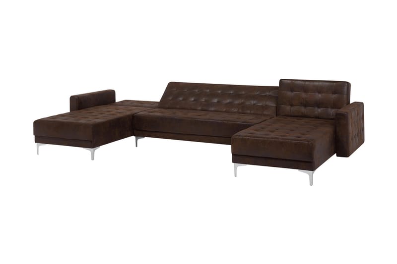 Sovesofa Westerleigh med Divan - Brun - Møbler - Sofaer - Sovesofaer - Sovesofa divan