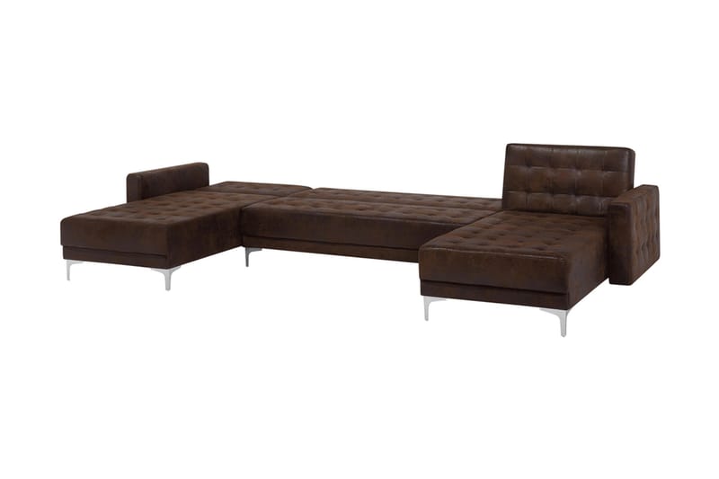 Sovesofa Westerleigh med Divan - Brun - Møbler - Sofaer - Sovesofaer - Sovesofa divan