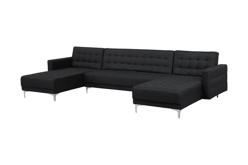 Sovesofa Westerleigh med Divan - Grå - U sovesofa - Sovesofa divan