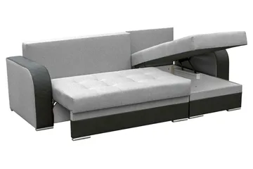 Sydney Hjørnesofa - Beige/Brun - Møbler - Sofaer - Sovesofaer - Sovesofa divan