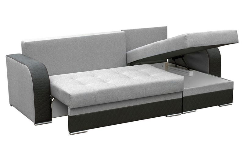 Sydney Hjørnesofa - Beige/Brun - Møbler - Sofaer - Sovesofaer - Sovesofa divan