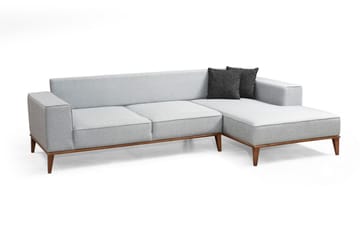 Thrill Sovesofa med Divan Høyre - Grå - Møbler - Sofaer - Sovesofaer - Sovesofa divan