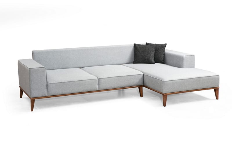 Thrill Sovesofa med Divan Høyre - Grå - Møbler - Sofaer - Sovesofaer - Sovesofa divan