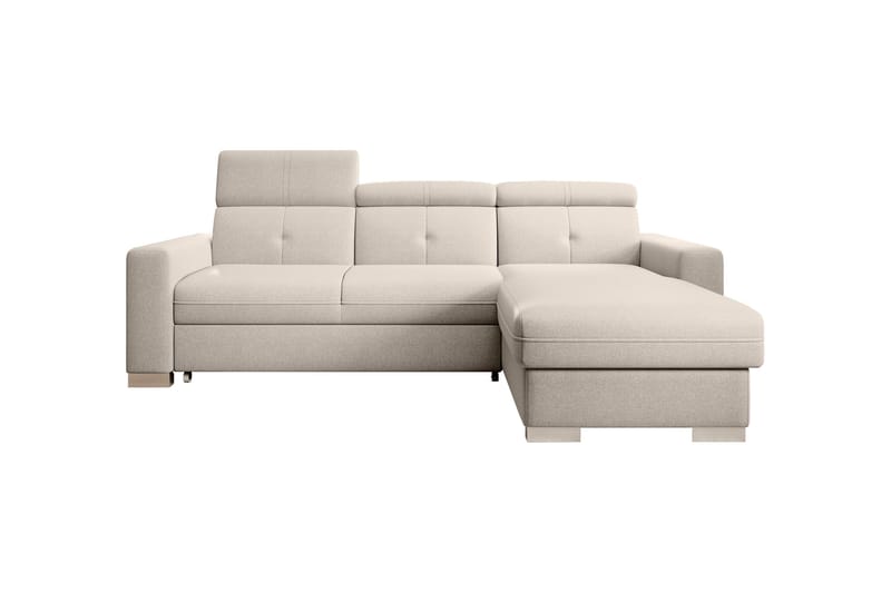 Trent Sovesofa m. Divan med Oppbevaring 3-seter - Beige - Møbler - Sofaer - Sovesofaer - Sovesofa divan