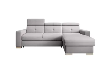 Trent Sovesofa m. Divan med Oppbevaring 3-seter - Grå - Møbler - Sofaer - Sovesofaer - Sovesofa divan