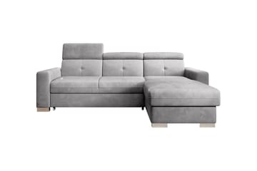 Trent Sovesofa m. Divan med Oppbevaring 3-seter - Grå - Møbler - Sofaer - Sovesofaer - Sovesofa divan