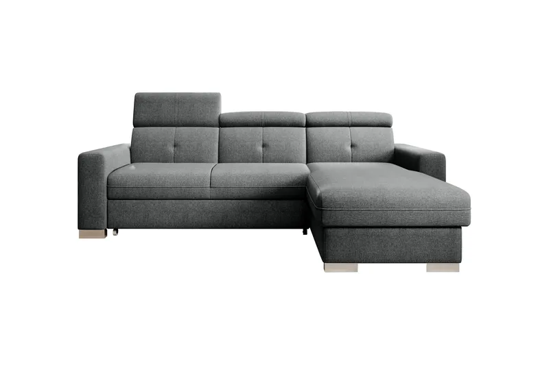 Trent Sovesofa m. Divan med Oppbevaring 3-seter - Grå - Møbler - Sofaer - Sovesofaer - Sovesofa divan
