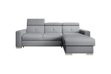 Trent Sovesofa m. Divan med Oppbevaring 3-seter - Grå - Møbler - Sofaer - Sovesofaer - Sovesofa divan