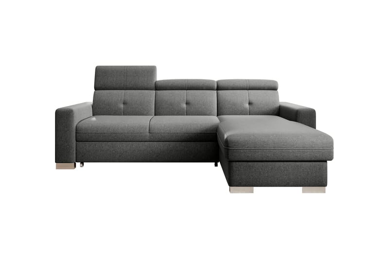Trent Sovesofa m. Divan med Oppbevaring 3-seter - Grå - Møbler - Sofaer - Sovesofaer - Sovesofa divan