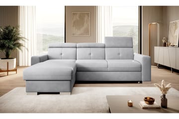 Trent Sovesofa m. Divan med Oppbevaring 3-seter - Grå - Møbler - Sofaer - Sovesofaer - Sovesofa divan
