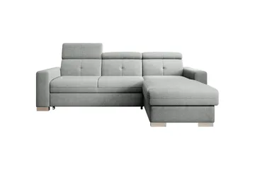 Trent Sovesofa m. Divan med Oppbevaring 3-seter - Grå - Møbler - Sofaer - Sovesofaer - Sovesofa divan