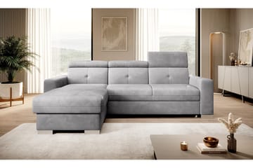 Trent Sovesofa m. Divan med Oppbevaring 3-seter - Grå - Møbler - Sofaer - Sovesofaer - Sovesofa divan