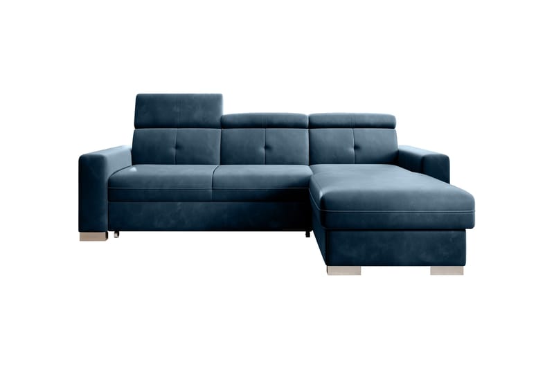 Trent Sovesofa m. Divan med Oppbevaring 3-seter, Mørkeblå