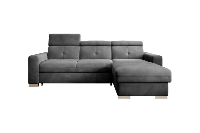 Trent Sovesofa m. Divan med Oppbevaring 3-seter - Mørkegrå - Møbler - Sofaer - Sovesofaer - Sovesofa divan
