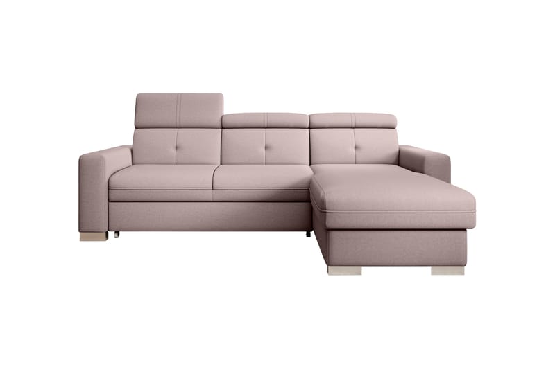 Trent Sovesofa m. Divan med Oppbevaring 3-seter - Rosa - Møbler - Sofaer - Sovesofaer - Sovesofa divan