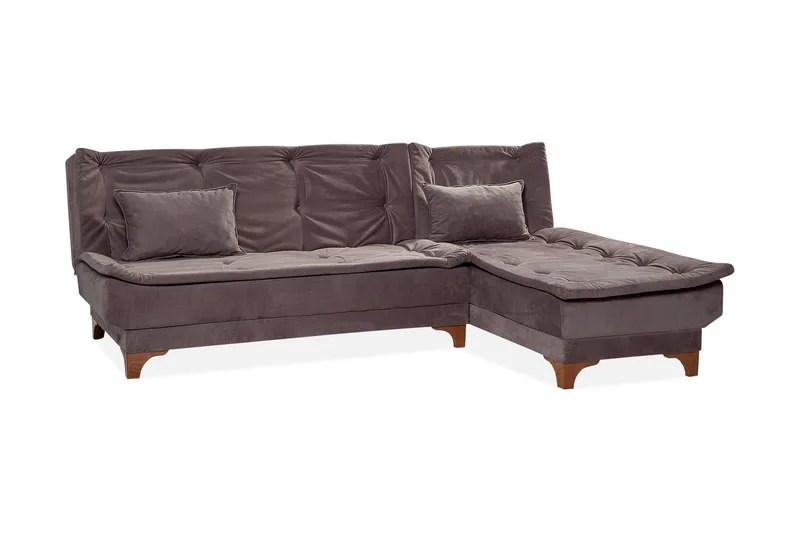 Turso Sovesofa med Divan Høyre, Grå