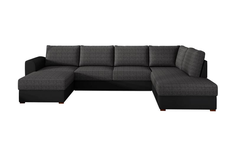 U-Sovesofa Dargina Høyre - Skinnsofaer - Sovesofa divan