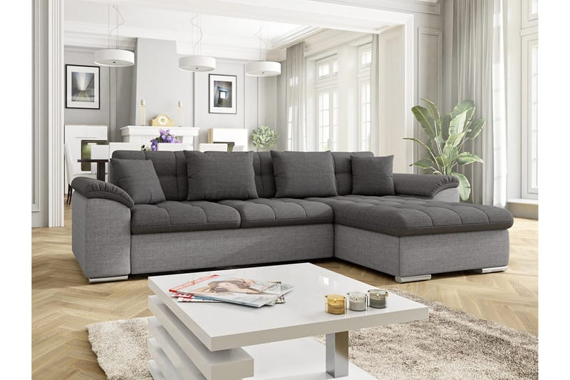 U-sovesofa Diana 280x160x76 cm - Møbler - Sofaer - Sovesofaer - Sovesofa divan