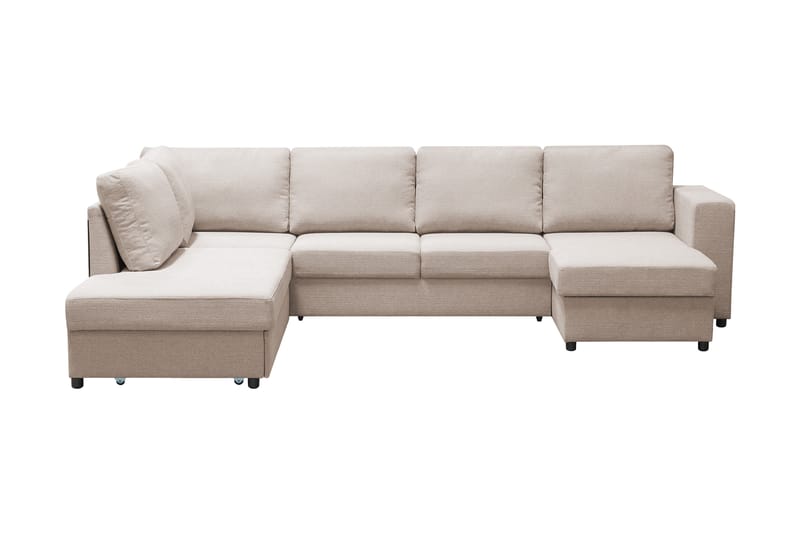 U-Sovesofa Mantova Venstre - Beige - Sovesofa divan