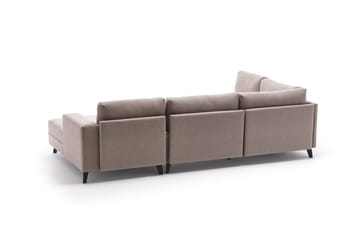U- Sovesofa Sailaen - Beige - Møbler - Sofaer - Sovesofaer - Sovesofa divan