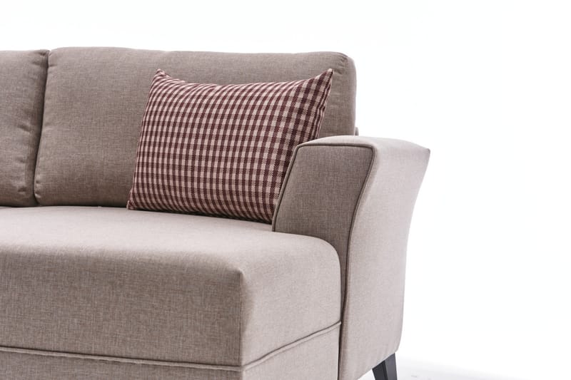 U- Sovesofa Sailaen - Beige - Møbler - Sofaer - Sovesofaer - Sovesofa divan
