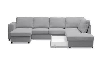 Verona U-sovesofa med Divan Venstre - Lysegrå - Møbler - Sofaer - Sovesofaer - Sovesofa divan