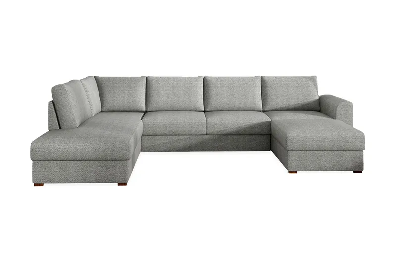 Wilma 6-seters Divan Høyre Sovesofa 305 cm - Grå - Møbler - Sofaer - Sovesofaer - Sovesofa divan
