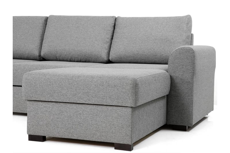 Wilma 6-seters Divan Høyre Sovesofa 305 cm - Grå - Møbler - Sofaer - Sovesofaer - Sovesofa divan