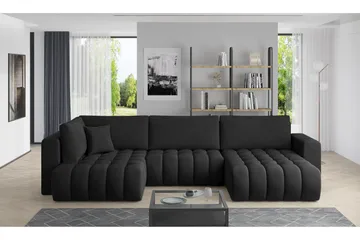 Yorktown U-sovesofa Divan Høyre - Grønn - Møbler - Sofaer - Sovesofaer - Sovesofa divan