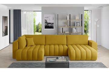 Yorktown U-sovesofa Divan Høyre - Lysegrå - Møbler - Sofaer - Sovesofaer - Sovesofa divan