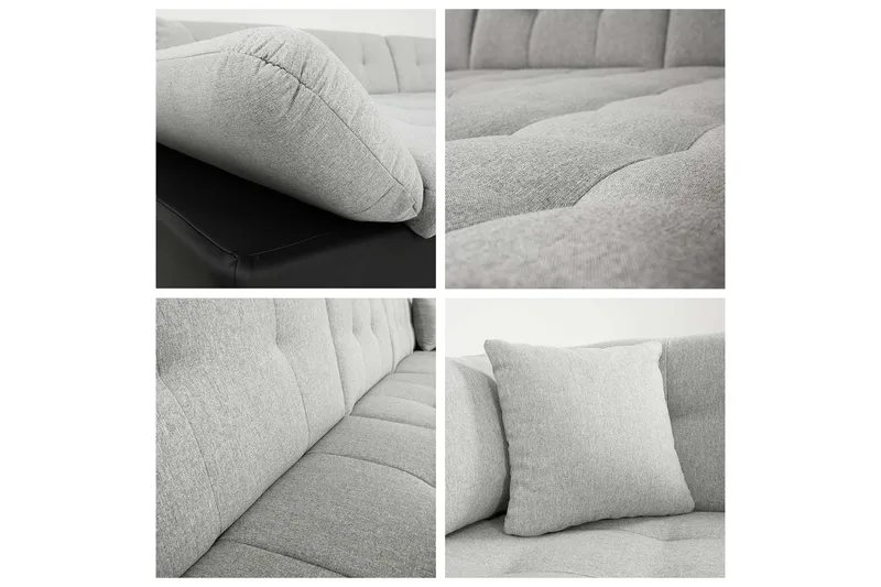 Zumar Sovesofa m. Divan og Sjeselong - Møbler - Sofaer - Sovesofaer - Sovesofa divan