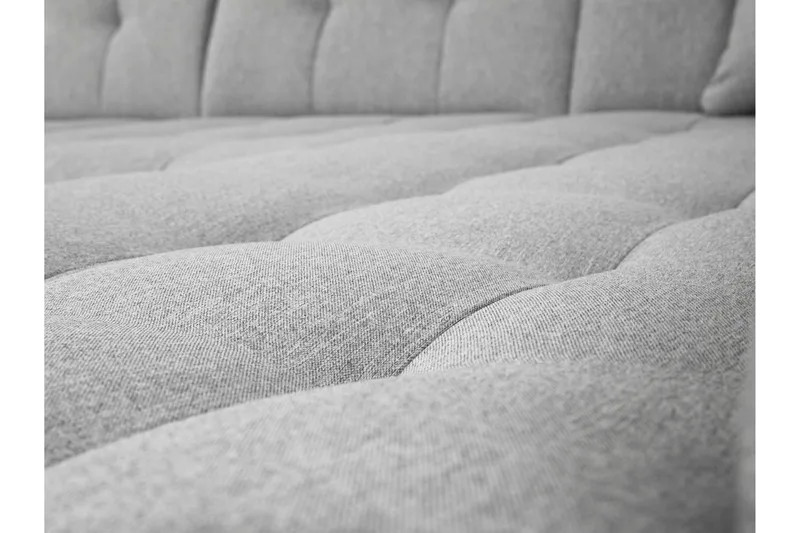 Zumar Sovesofa med Sjeselong og Dobbel Sjeselong 4-seter i Bouclé - Beige - Møbler - Sofaer - Sovesofaer - Sovesofa divan