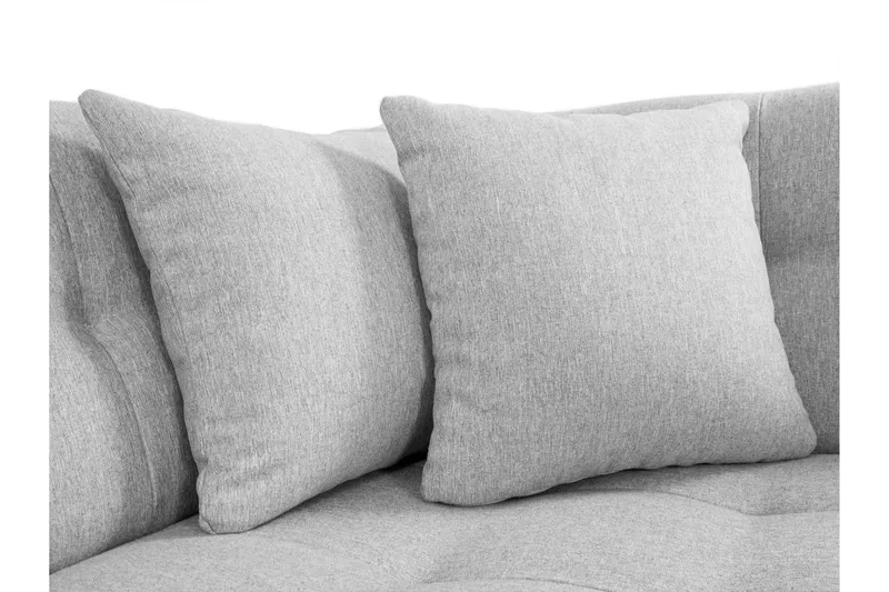 Zumar Sovesofa med Sjeselong og Dobbel Sjeselong 4-seter i Bouclé - Rosa - Møbler - Sofaer - Sovesofaer - Sovesofa divan