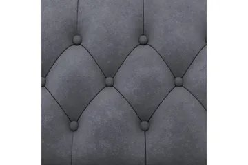 Sovesofa Felix 236x87x83 cm, Antrasitt, Fløyel - 236x87x83 cm, Antrasitt, Fløyel - Møbler - Sofaer - Sovesofaer - 3 seters sovesofa