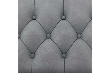 Sovesofa Felix 236x87x83 cm, Lys grå, Fløyel - 236x87x83 cm, Lys grå, Fløyel - Møbler - Sofaer - Sovesofaer - 3 seters sovesofa